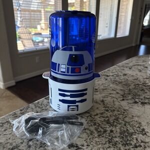 New No Box Disney Star Wars R2-D2 Mini Stir Popcorn Popper w/ Measure Cup